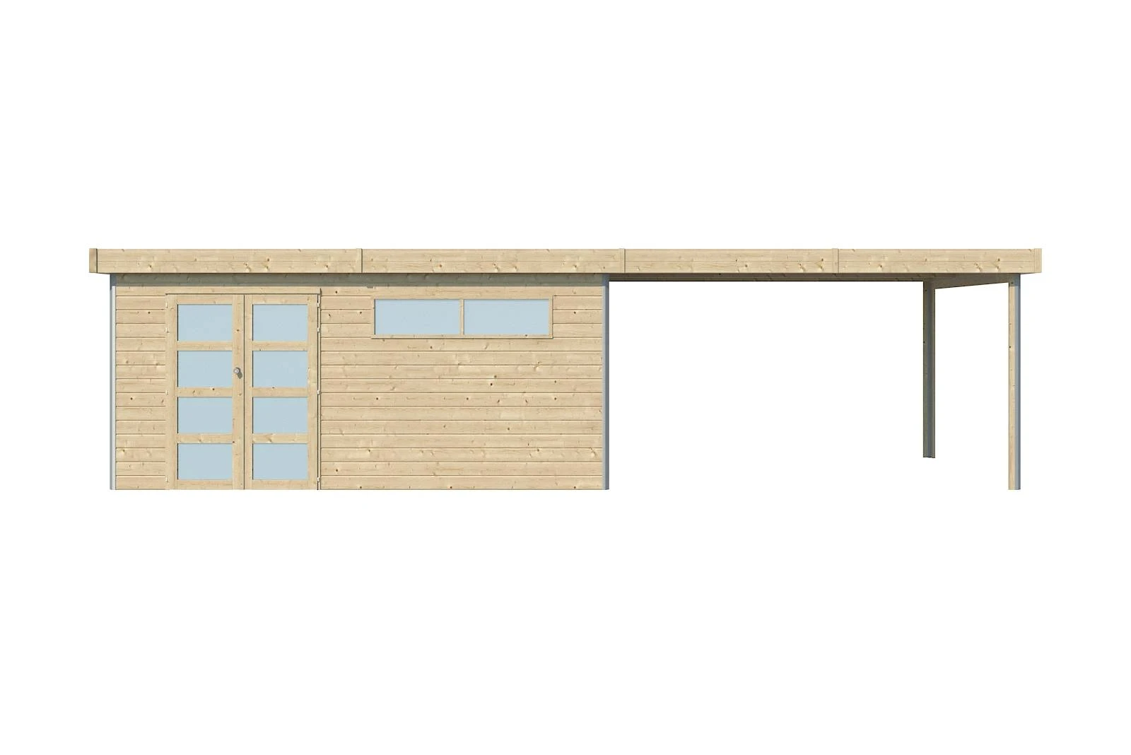 Woodlands Blokhut Kasuko 885 x 295 cm - Afbeelding 3